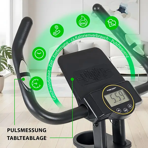 S-Bike Velo Fit Klappheimtrainer: 
Smart trainieren zuhause

